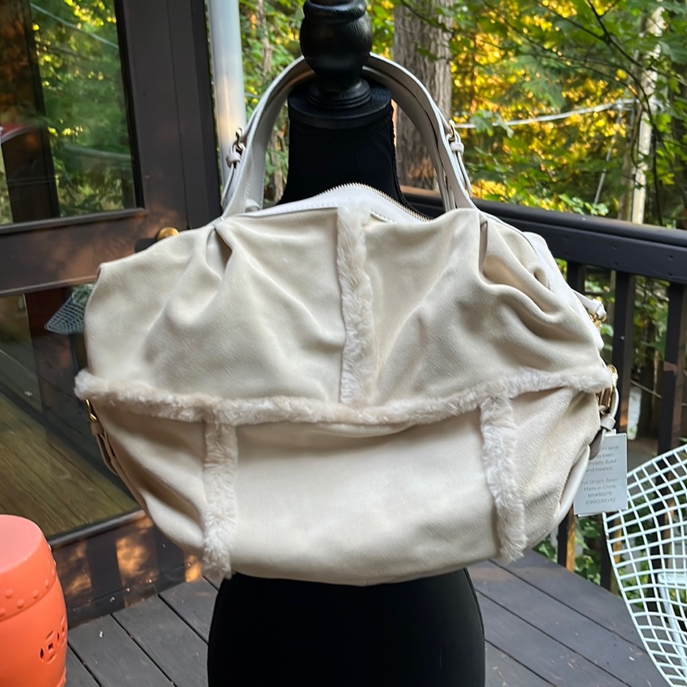 Gorgeous -Ugg leather and sheepskin handbag
